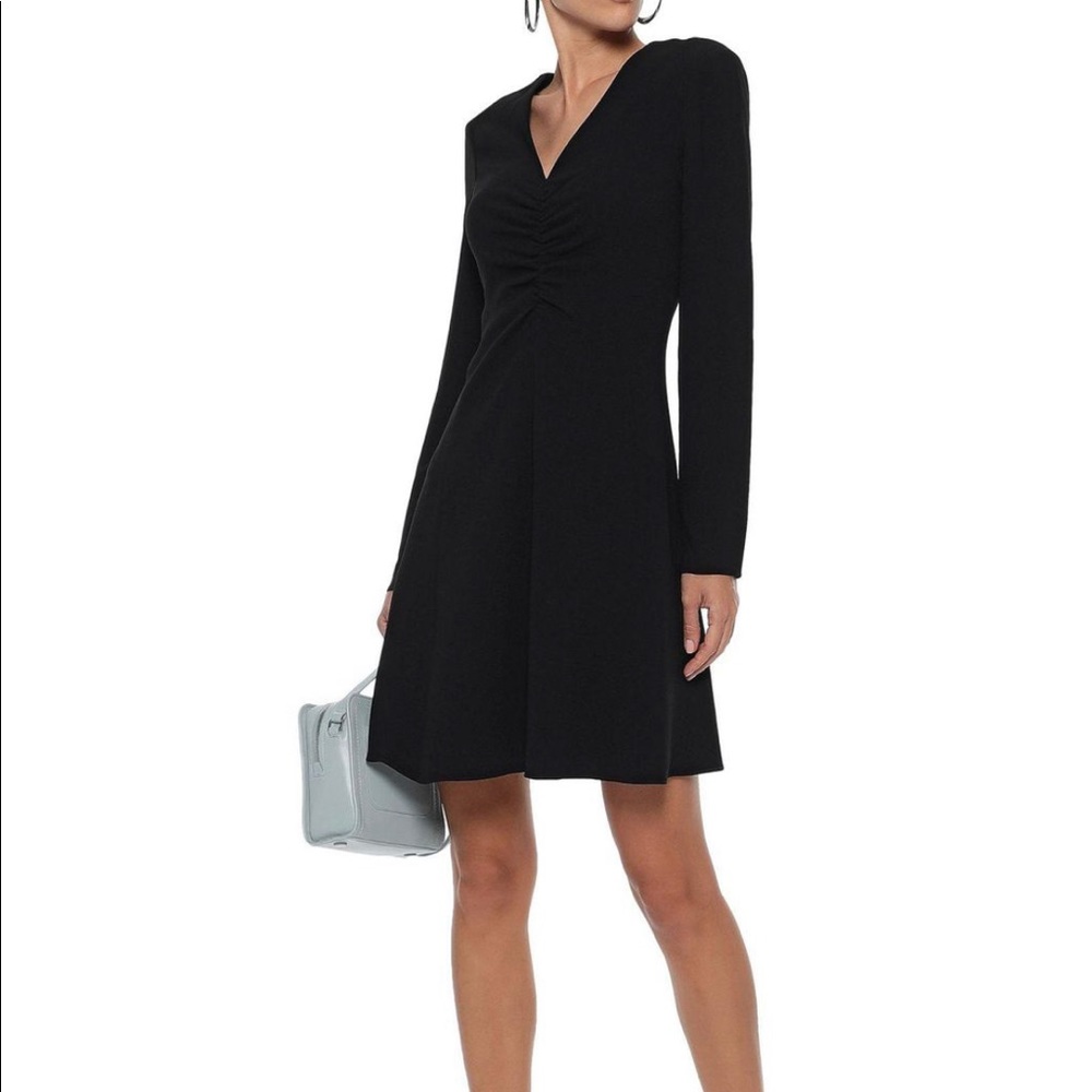 Tibi v-neck short dress